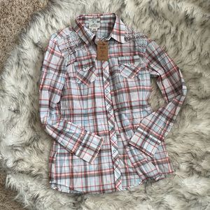 Orange & Blue Flannel